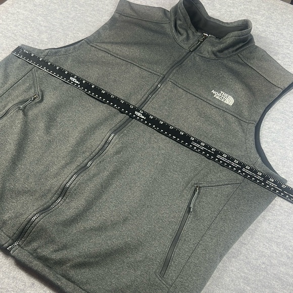 The North Face Men’s XXL 2XL Apex Canyonwall Windwall Full Zip Vest Gray - Picture 6 of 15